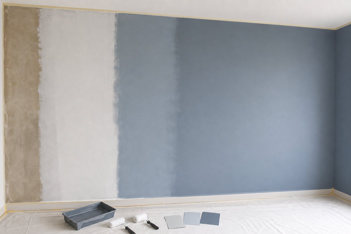 Guide : combien de couches de peinture sur un mur