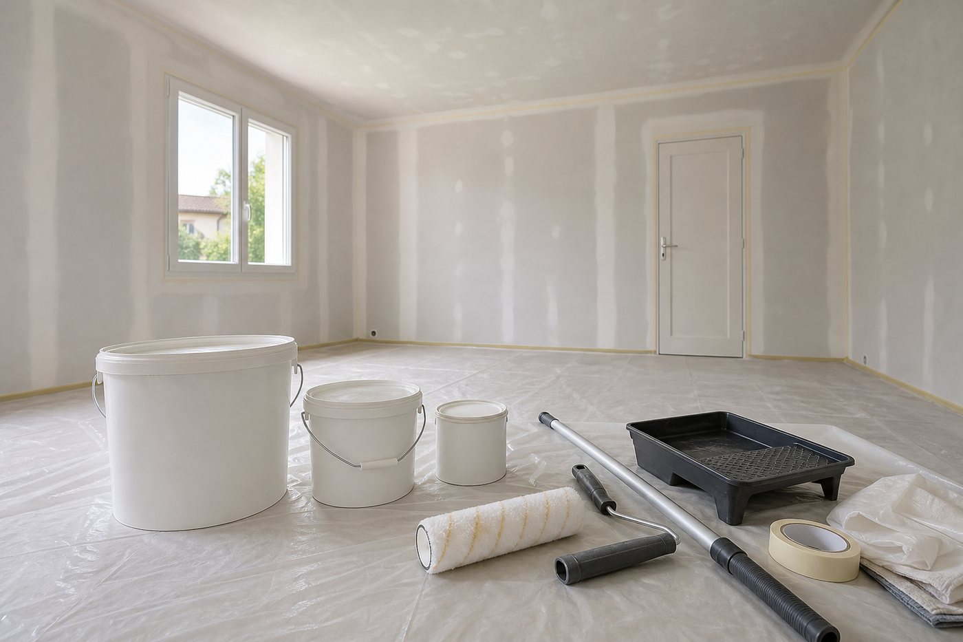 Combien de litres de peinture pour une pièce de 20 m2 ?