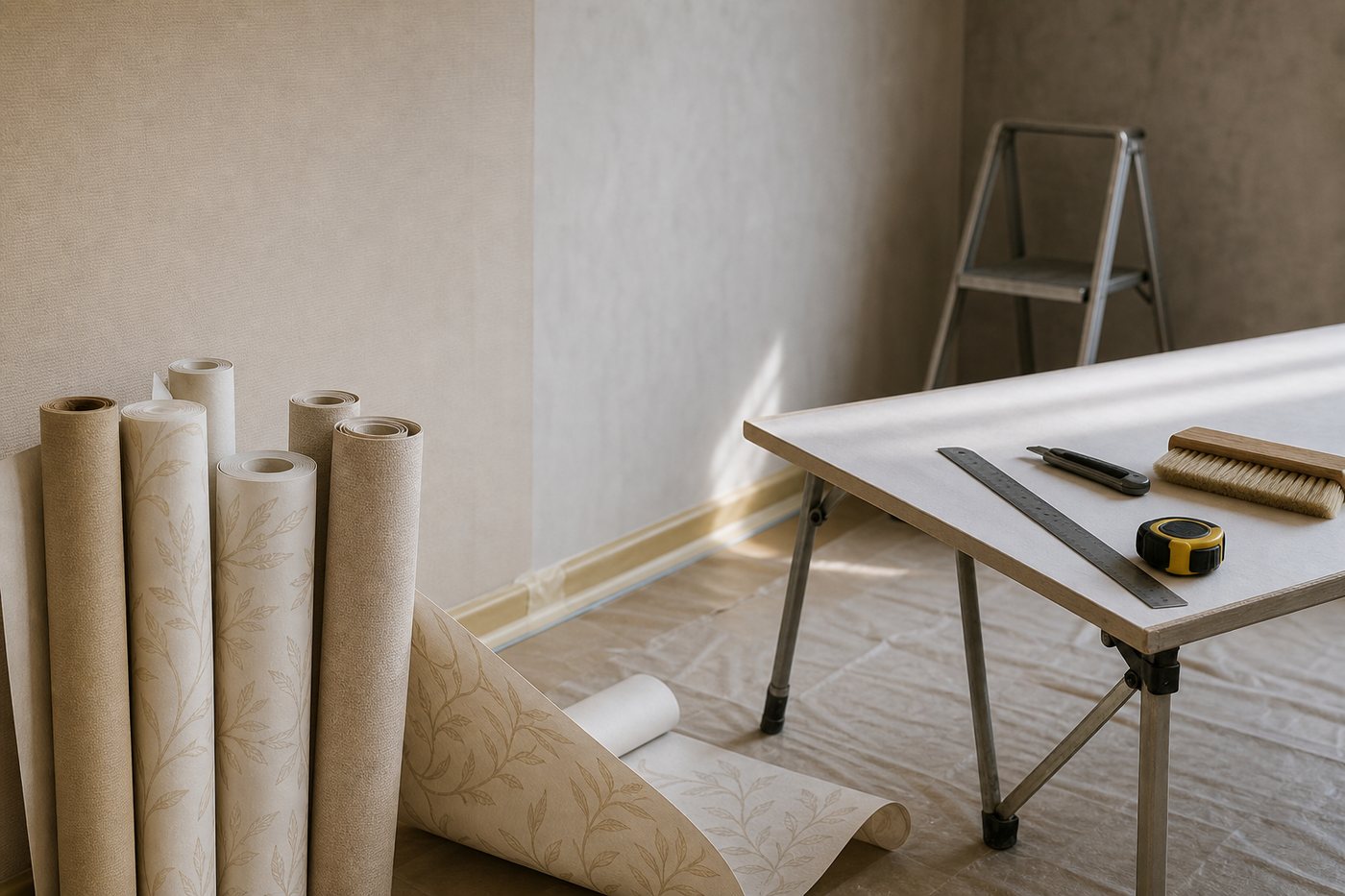 Combien de rouleaux de papier peint pour une chambre