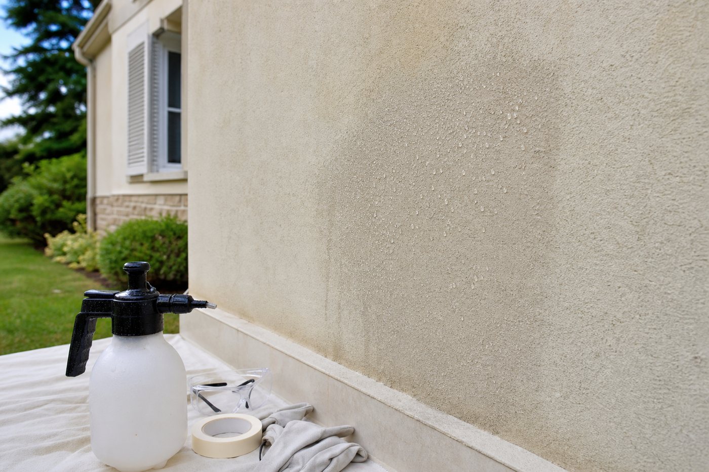Dure un hydrofuge de façade