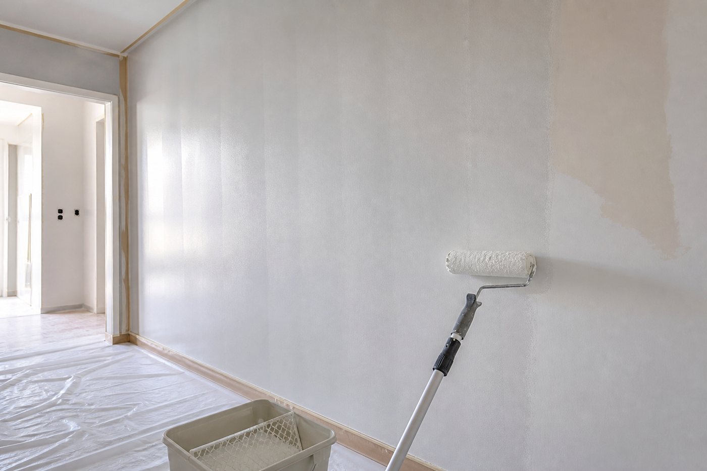 Comment éviter les traces de rouleau sur un mur