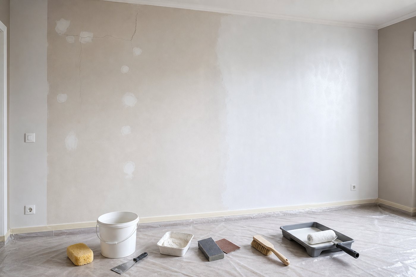 Guide : comment préparer un mur avant peinture