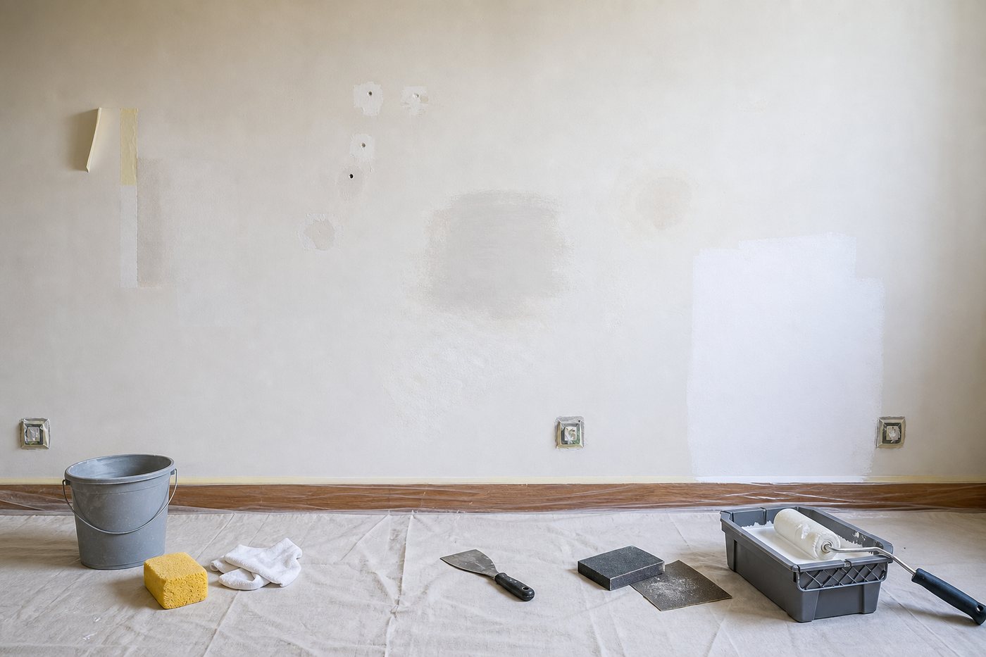 Méthode complète : comment repeindre un mur déjà peint