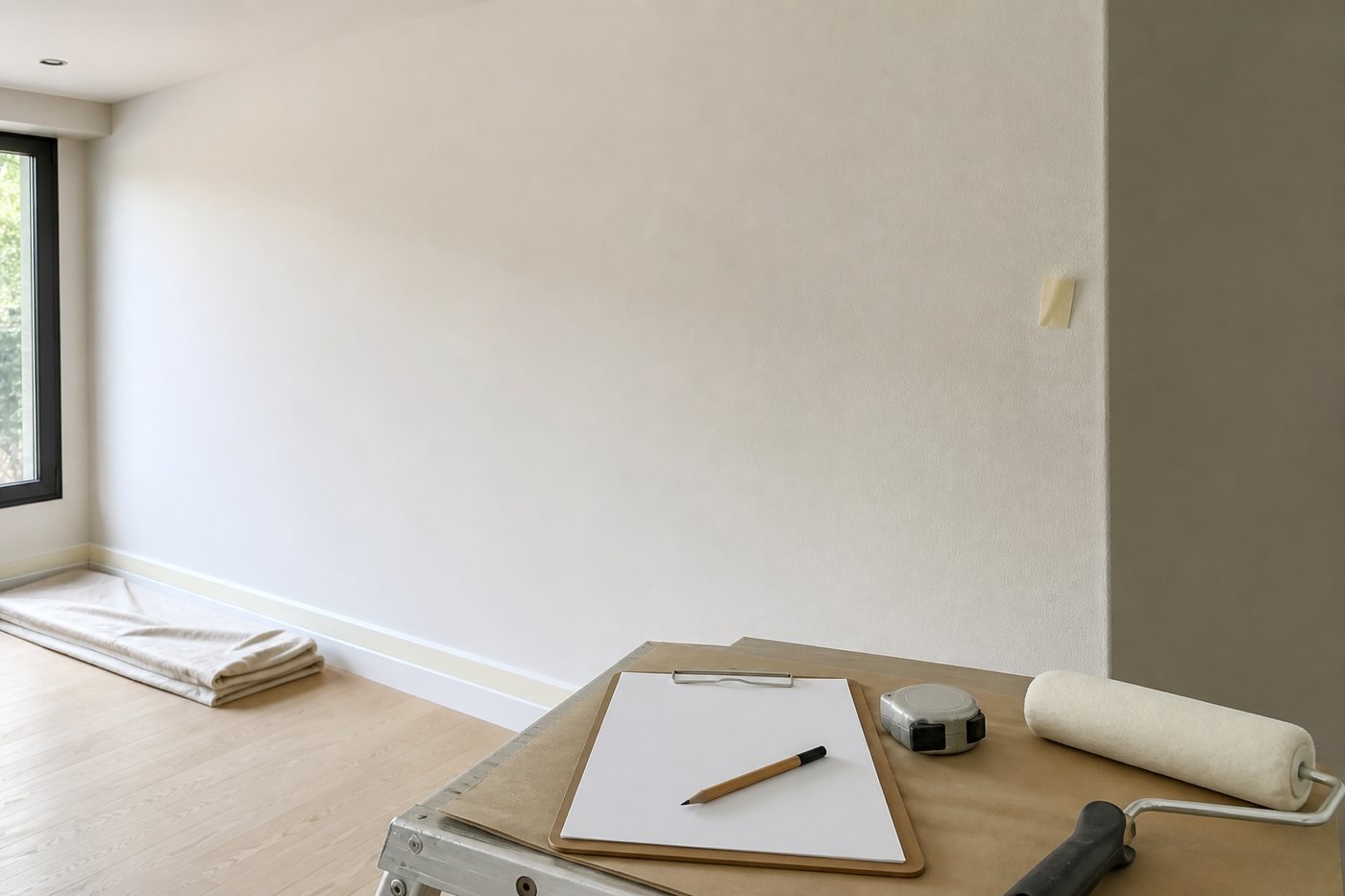 Comment se passe la réception d'un chantier de peinture