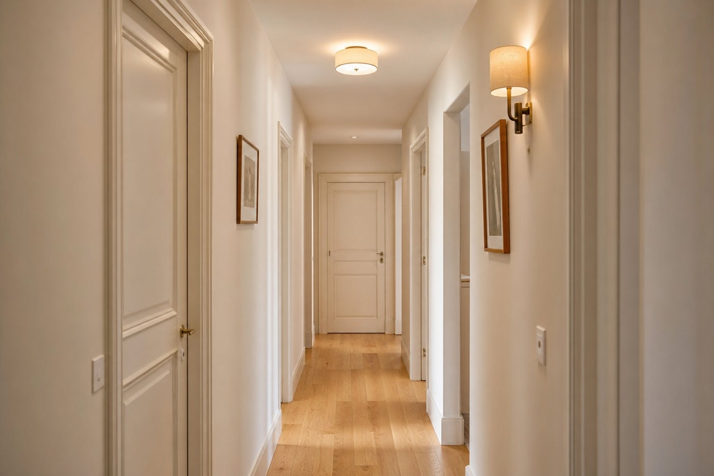 Quelle couleur pour un couloir sans fenêtre ?