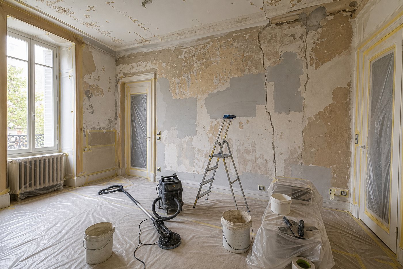 Un devis peinture rénovation coûte plus cher