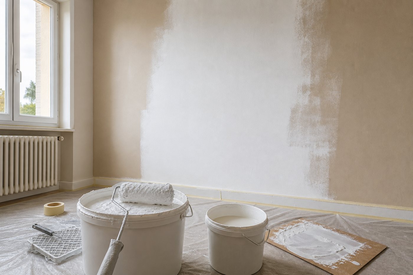 Différence entre peinture pro et peinture de grande surface