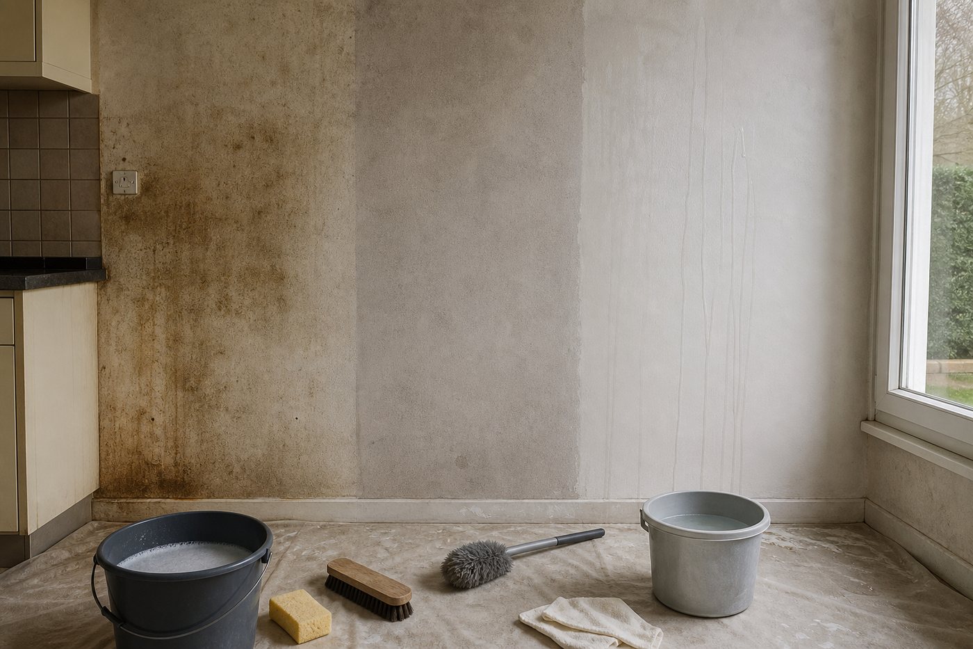 Préparation : faut-il lessiver les murs avant peinture
