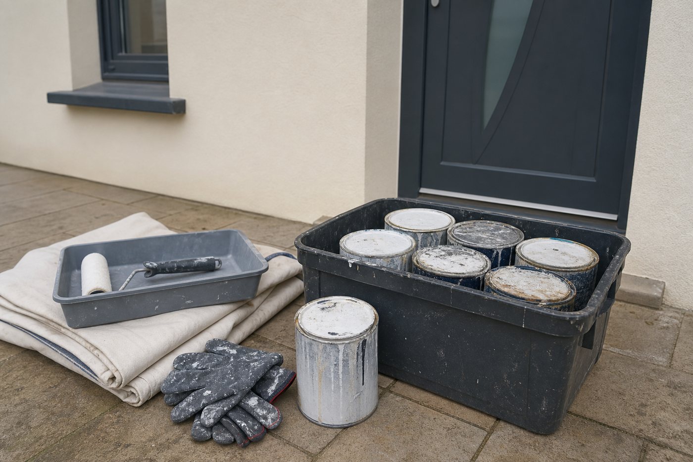 Où jeter des pots de peinture au Mans et en Sarthe ?