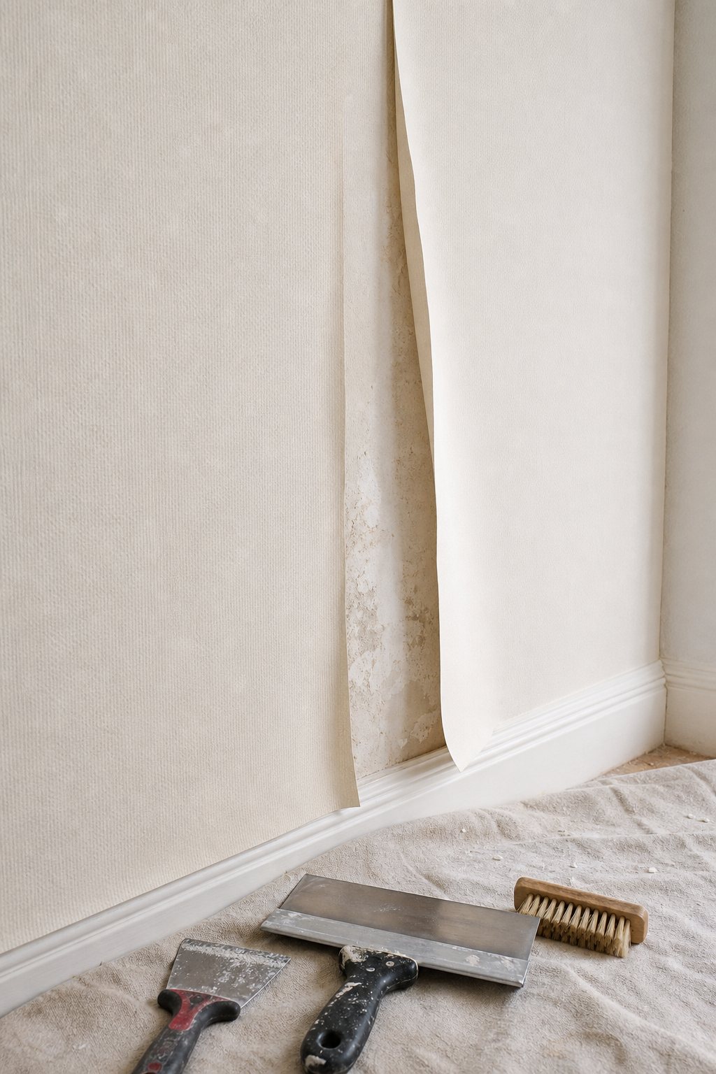 Papier peint qui se décolle aux raccords : causes