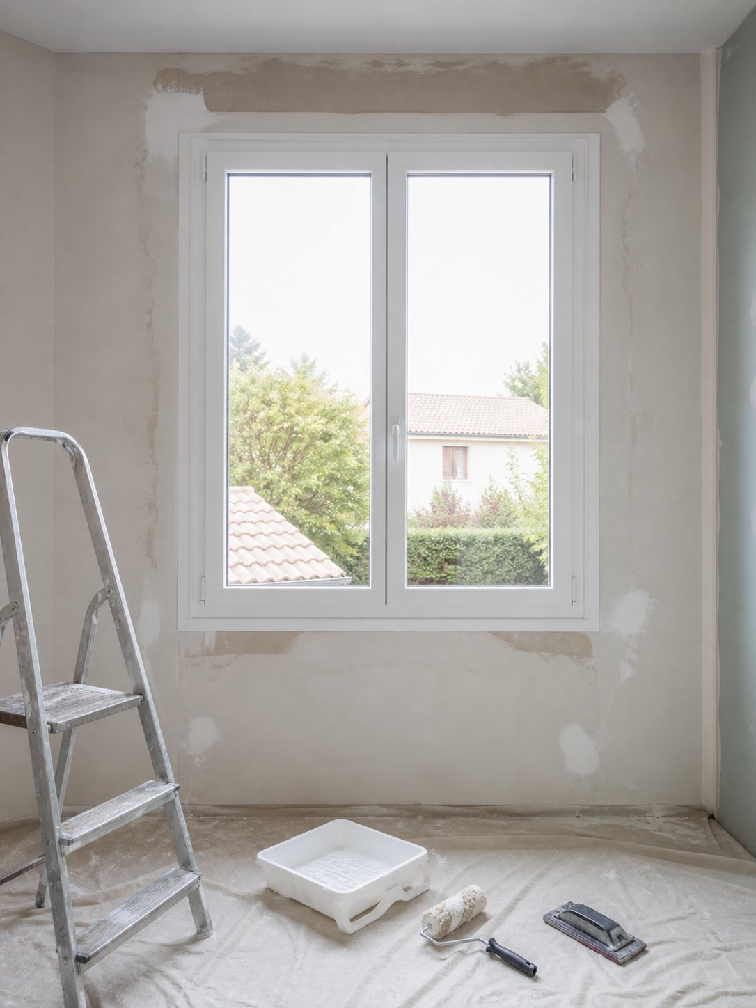Peinture avant ou après le changement des fenêtres