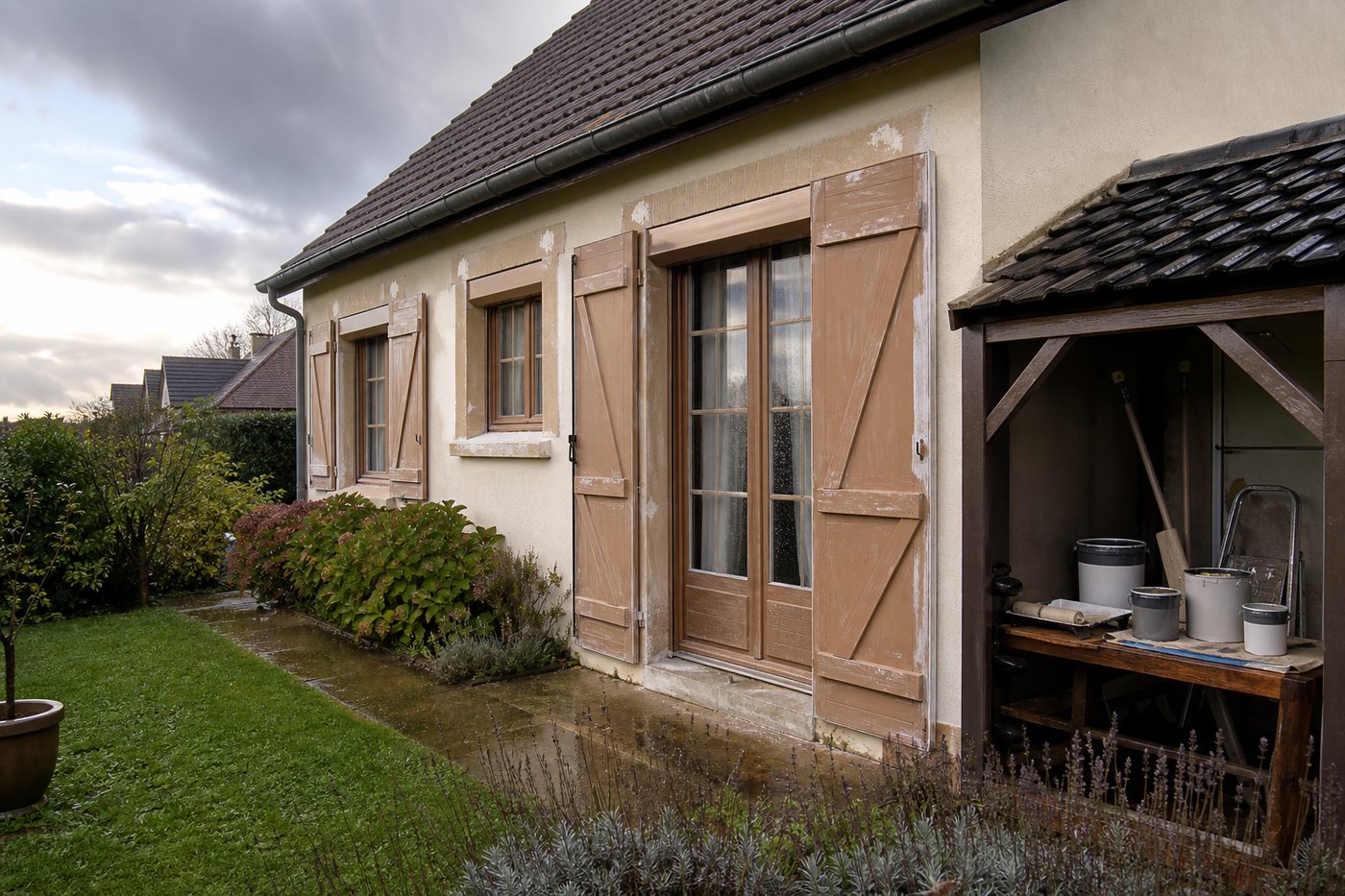 Climat : peinture extérieure Le Mans et pluies d’ouest