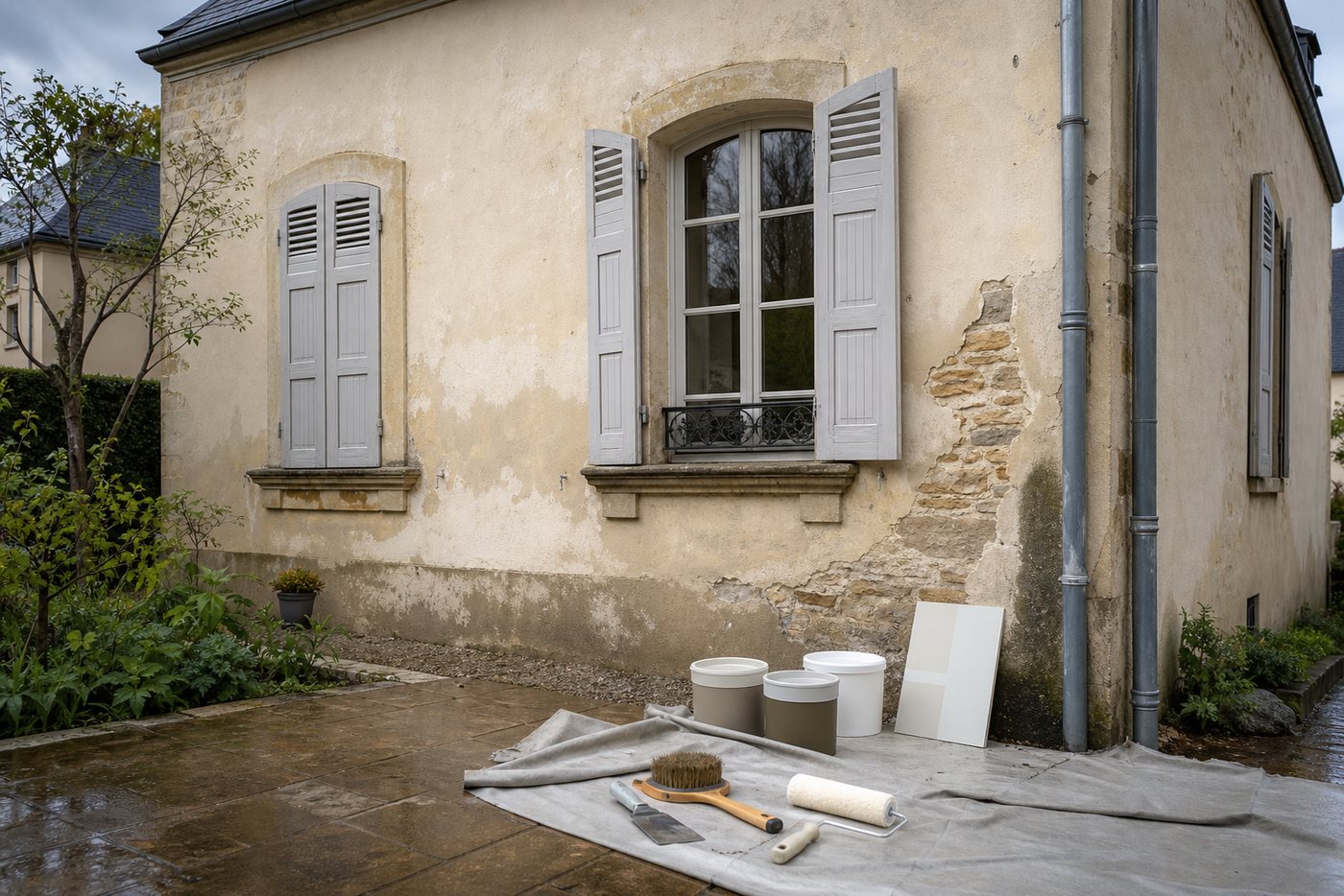 Guide : peinture façade maison ancienne Le Mans