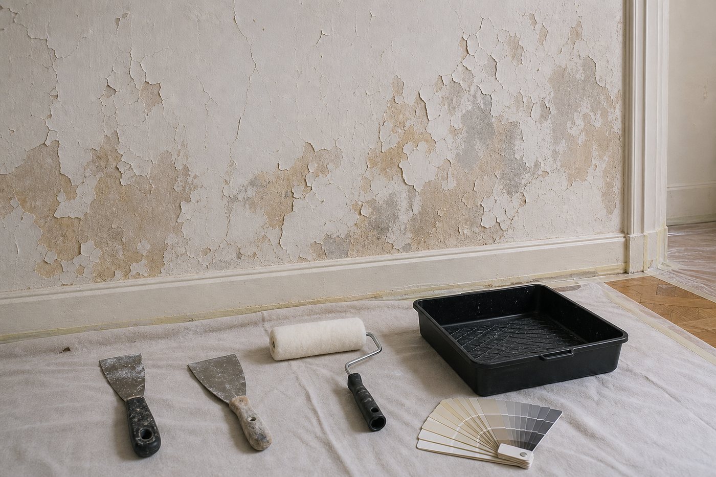 Peinture locataire ou propriétaire qui paie les travaux