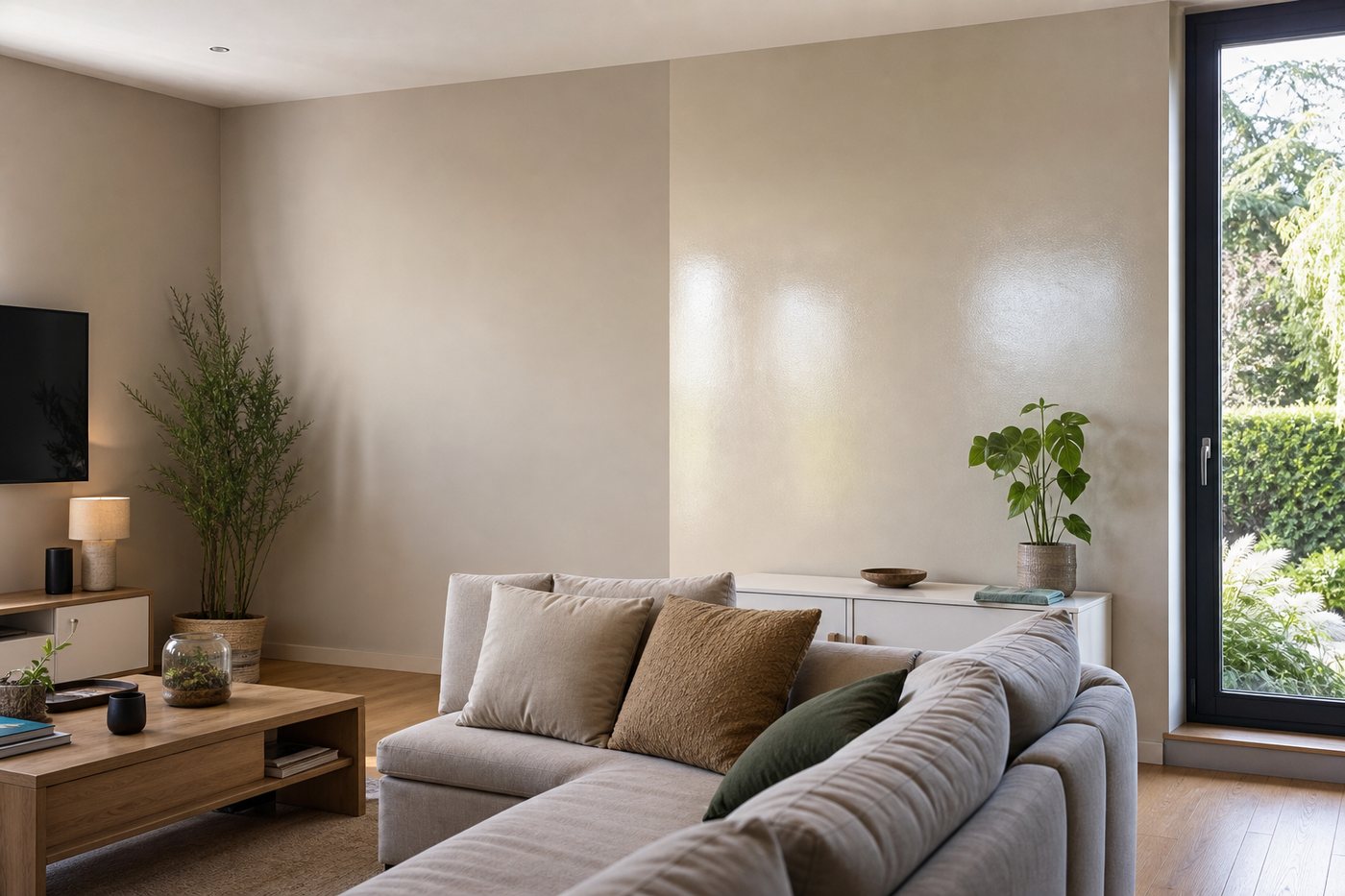 Peinture mate ou satinée pour un salon : bien choisir
