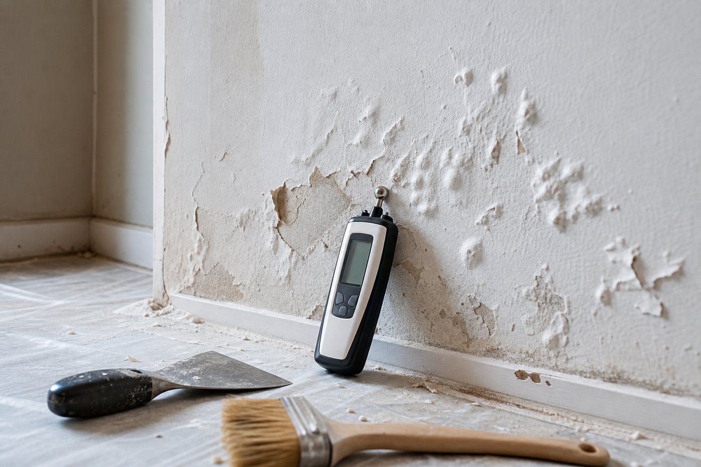 Peinture qui cloque artisan Sarthe : le diagnostic
