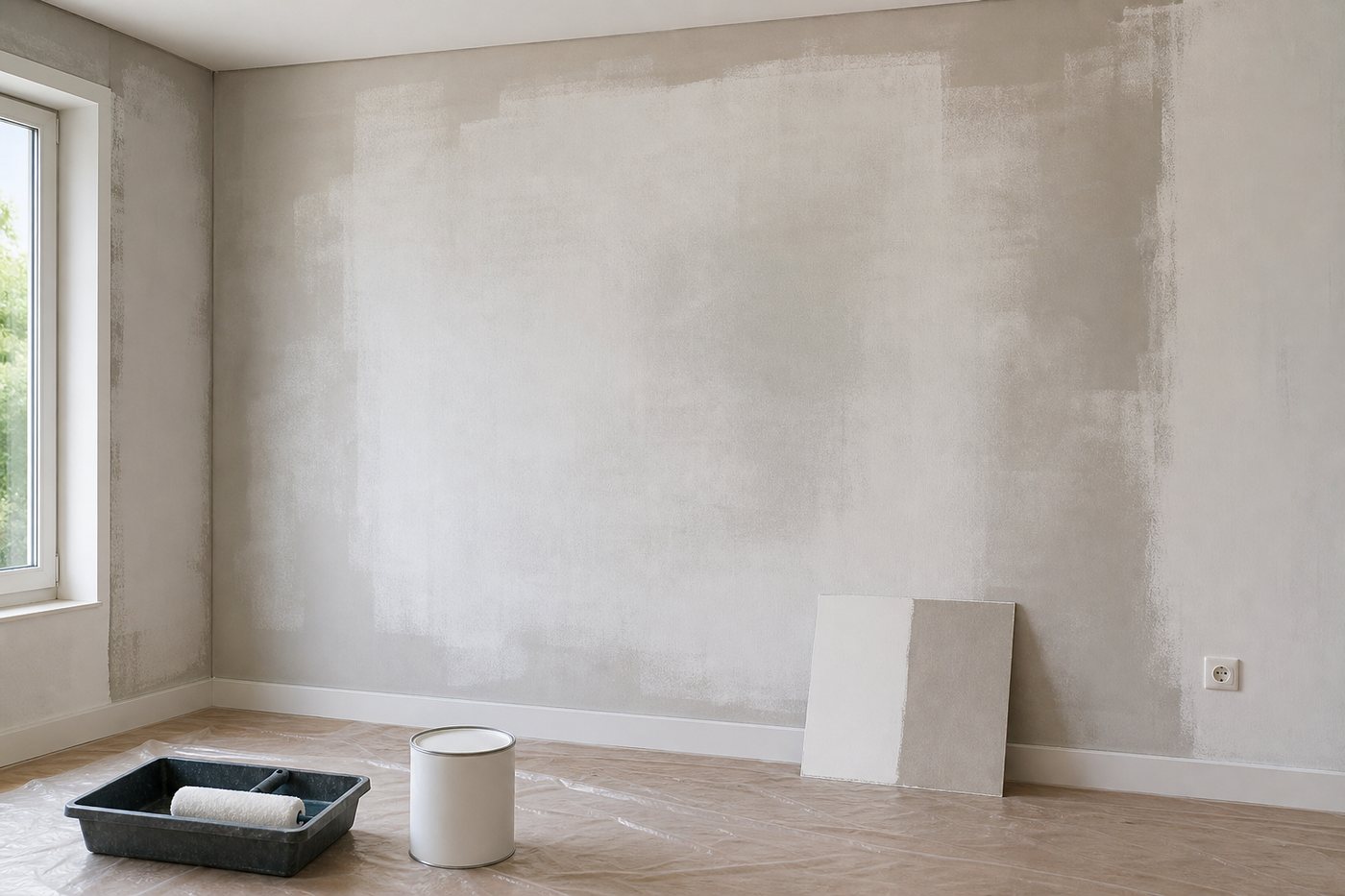 Peinture qui ne couvre pas malgré deux couches