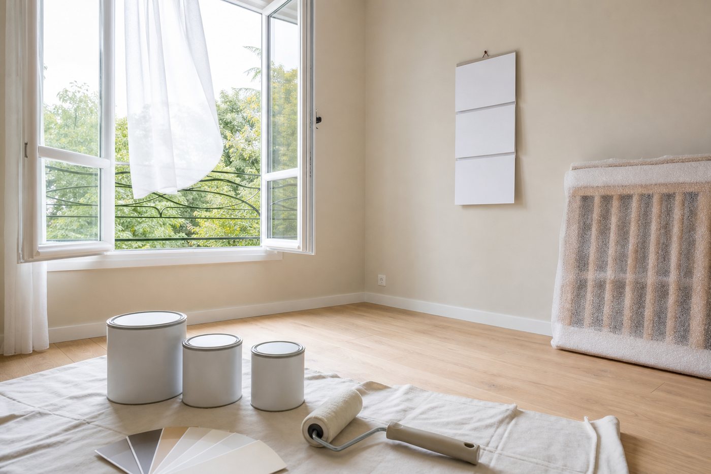 Peinture sans COV pour chambre de bébé : les repères