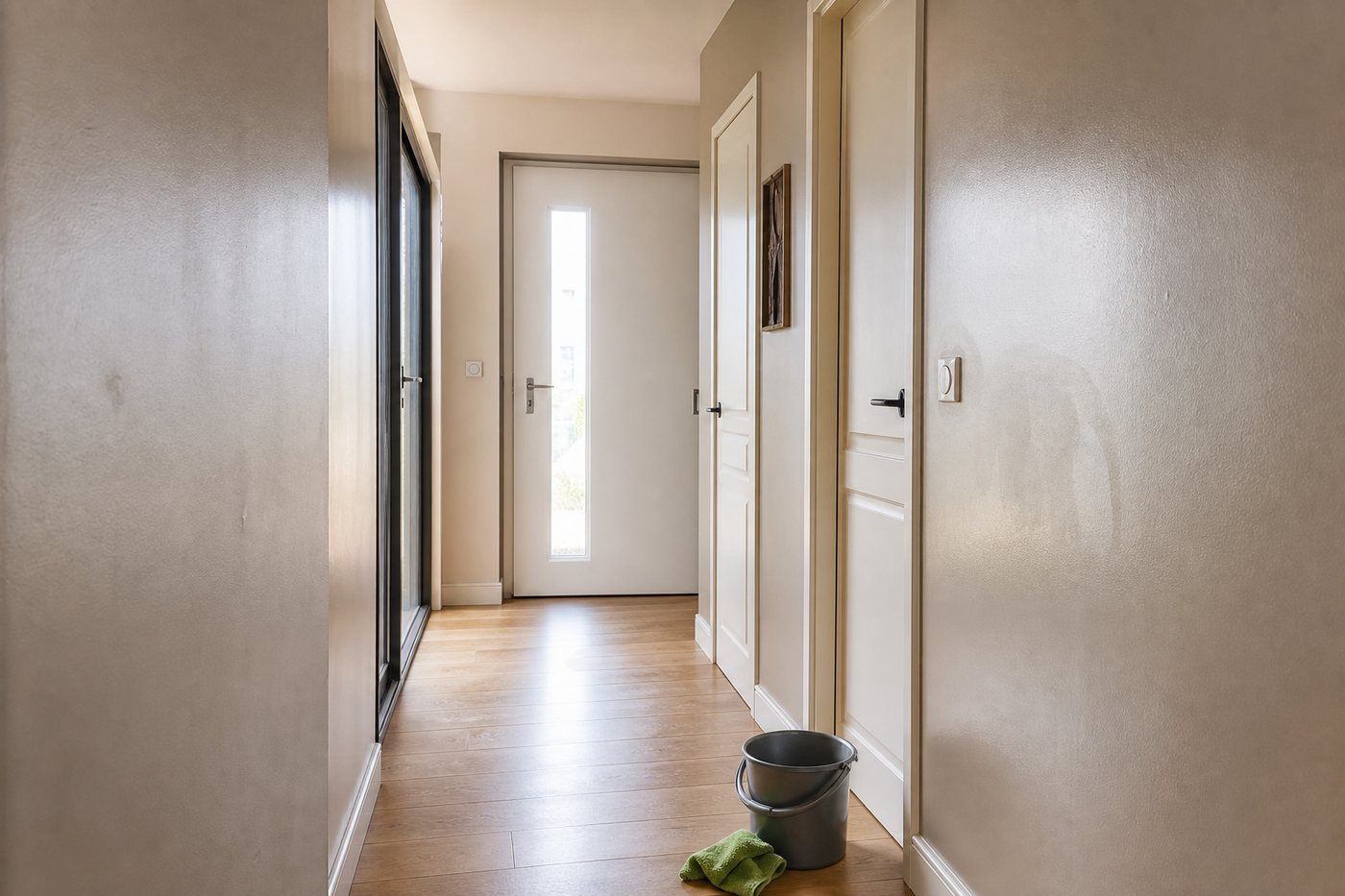 Peinture velours ou satinée pour un couloir : choisir