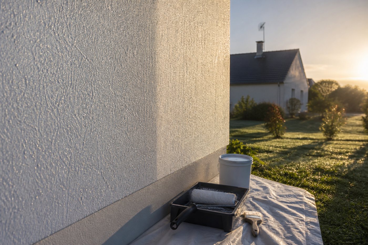 Peut-on peindre le matin avec la rosée en Sarthe