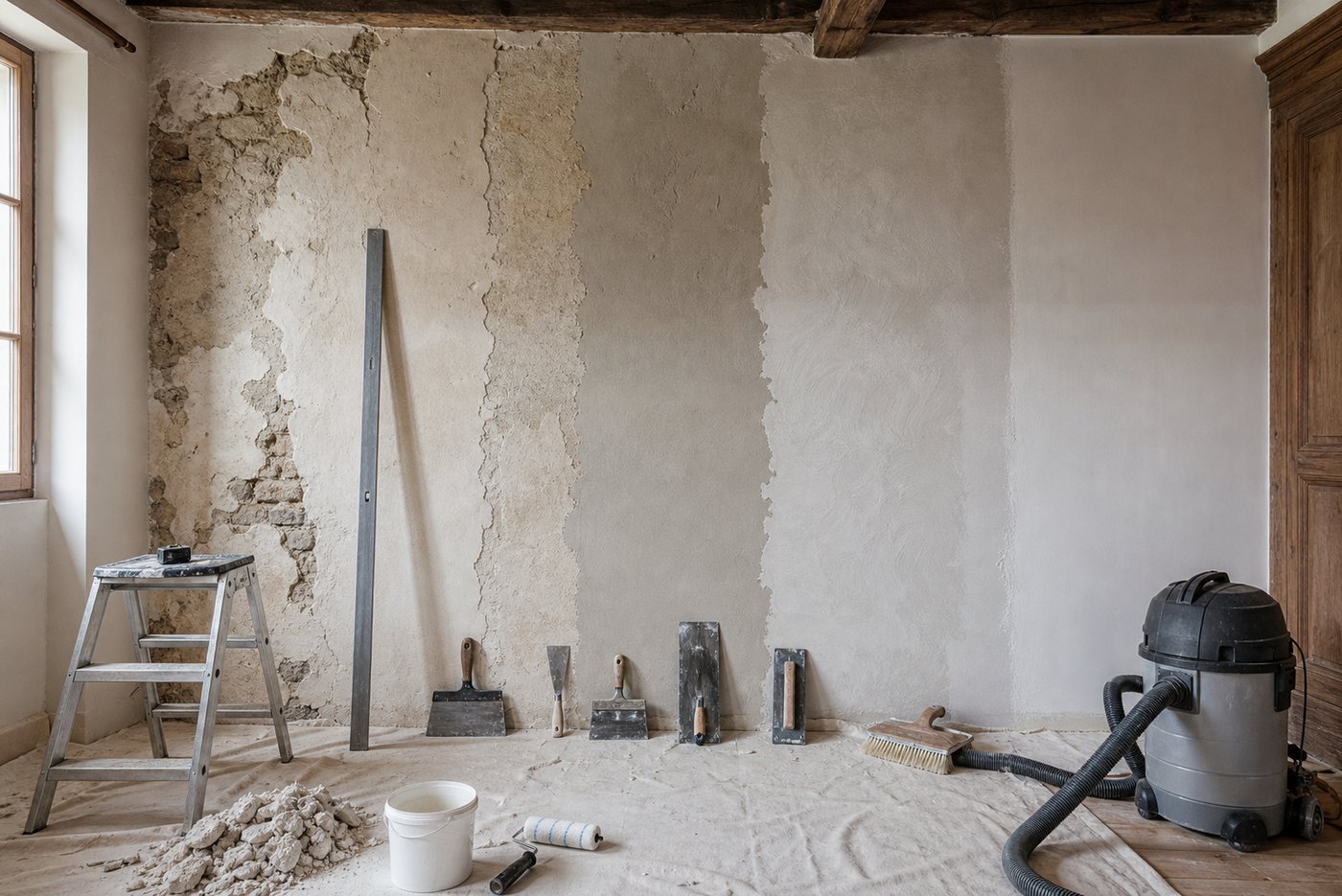 Guide : préparer les murs d’une maison ancienne en Sarthe