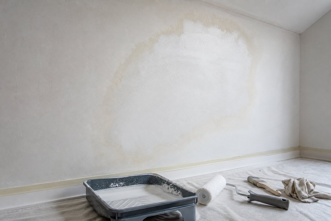 Primaire anti-tache ou peinture isolante : comparer