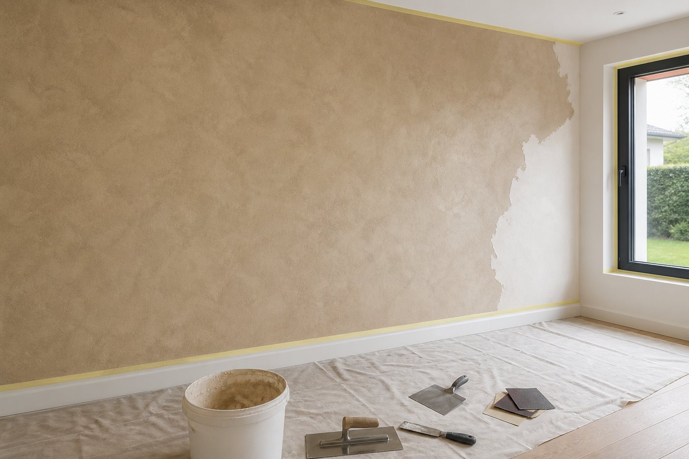 Prix d'un enduit décoratif au m2 : ce qui fait varier