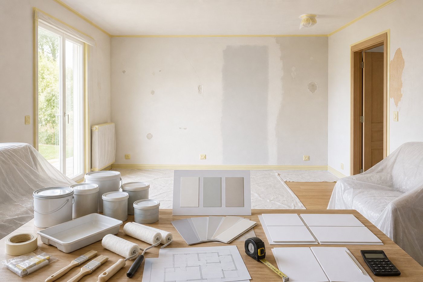 Guide : que doit contenir un devis de peinture intérieure