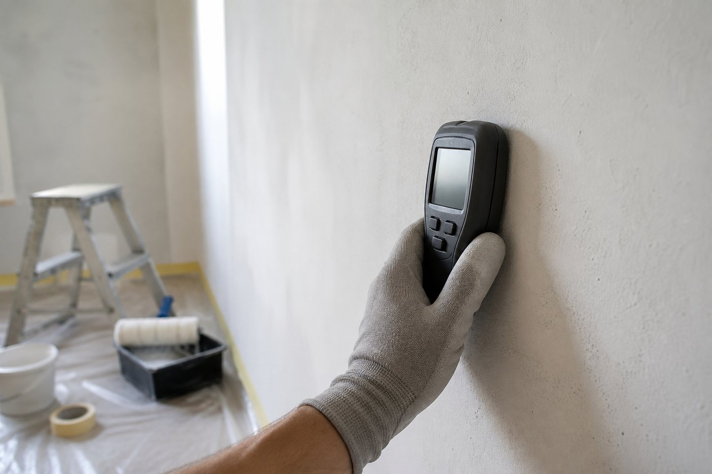 Quel taux d'humidité pour peindre un mur intérieur