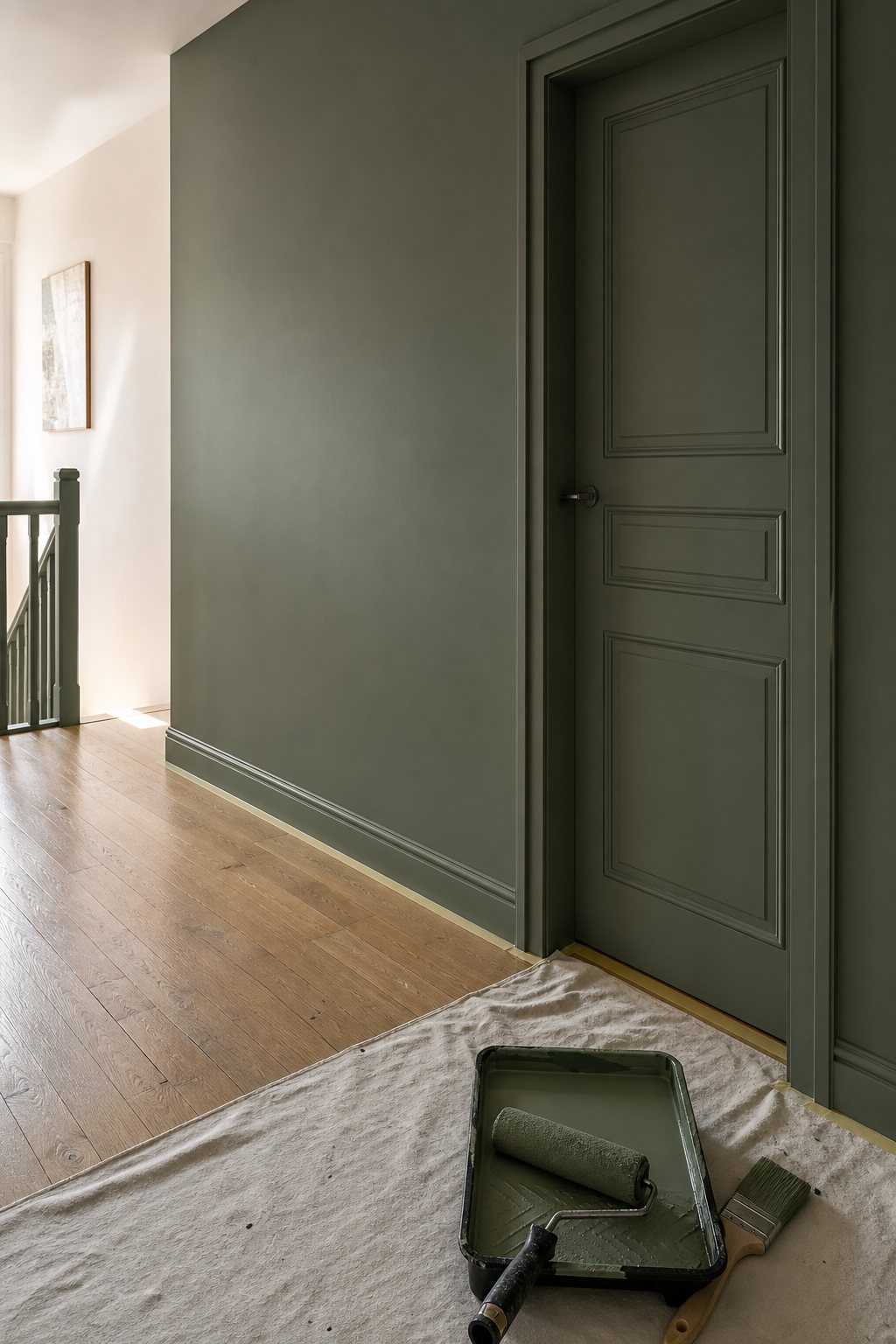Quelle couleur pour les plinthes et les portes du salon