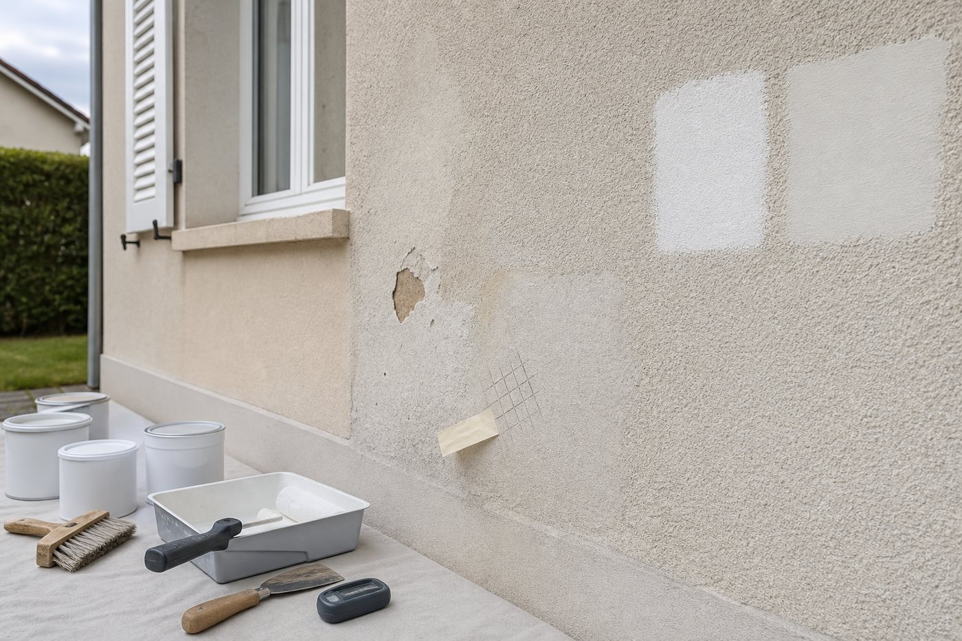Bien choisir : quelle peinture pour une façade déjà peinte