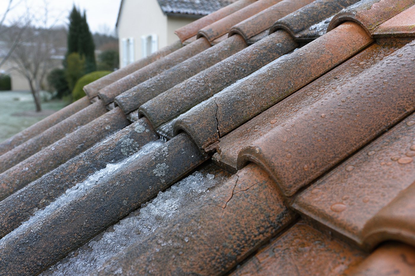 Hiver : quels effets du gel et du dégel sur une toiture