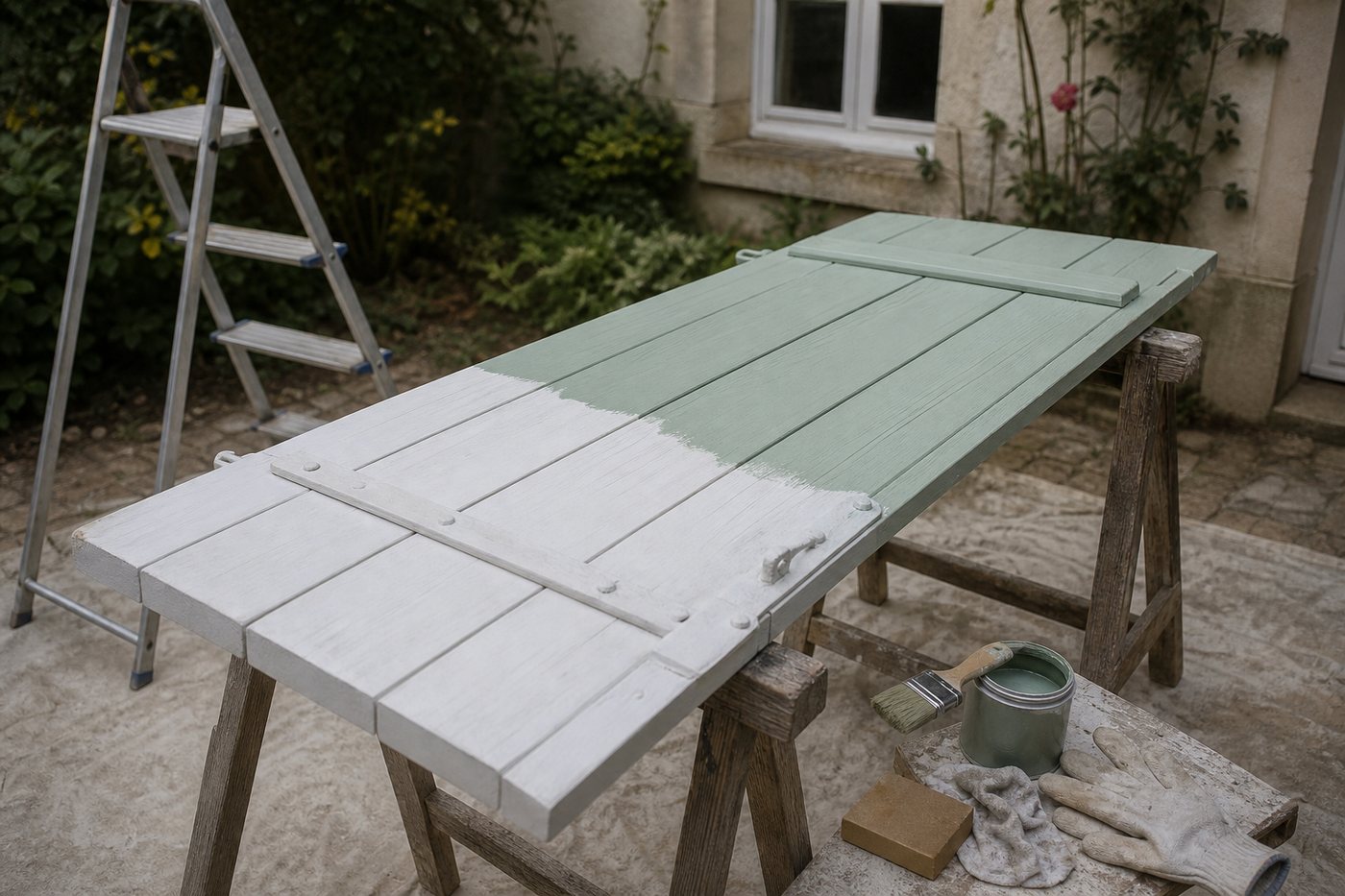 Repeindre ou changer ses volets en bois