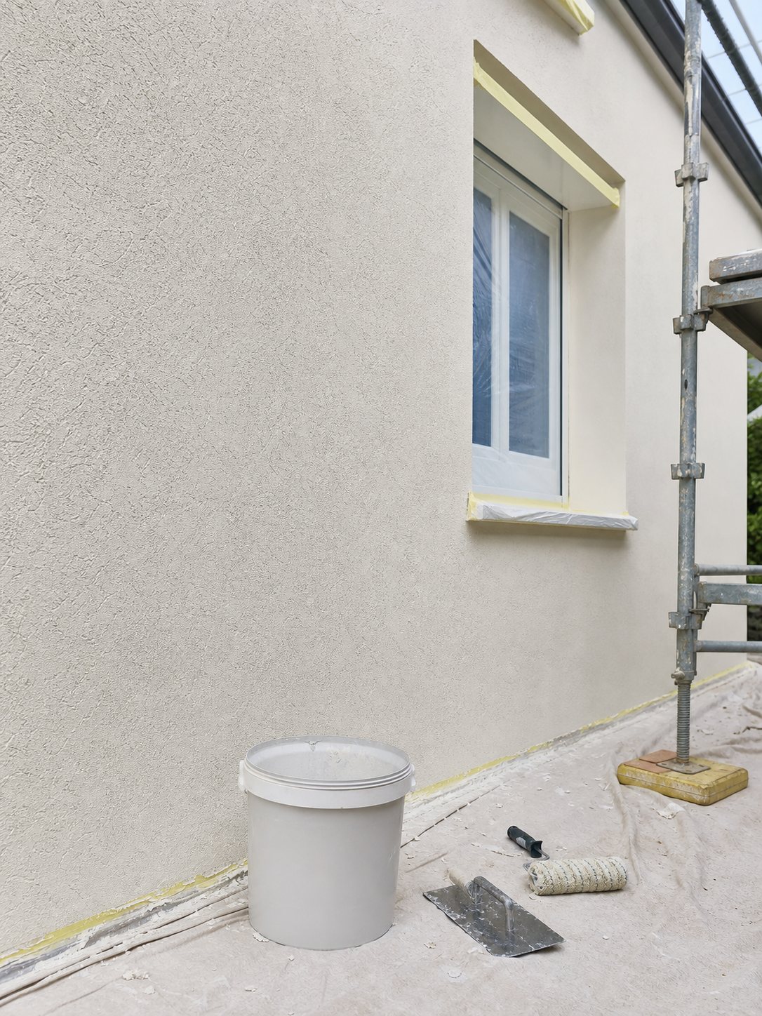 RPE ou peinture de façade