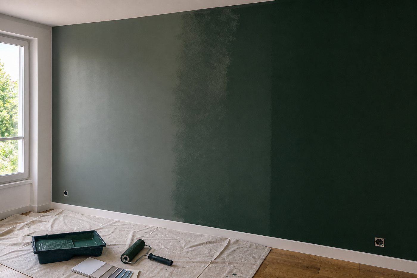 Sous-couche teintée ou deux couches de couleur