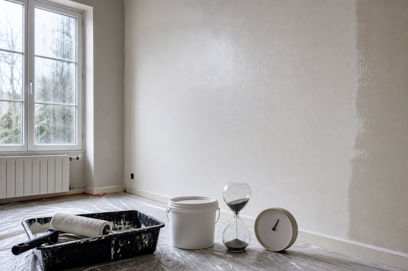 Entre deux couches de peinture