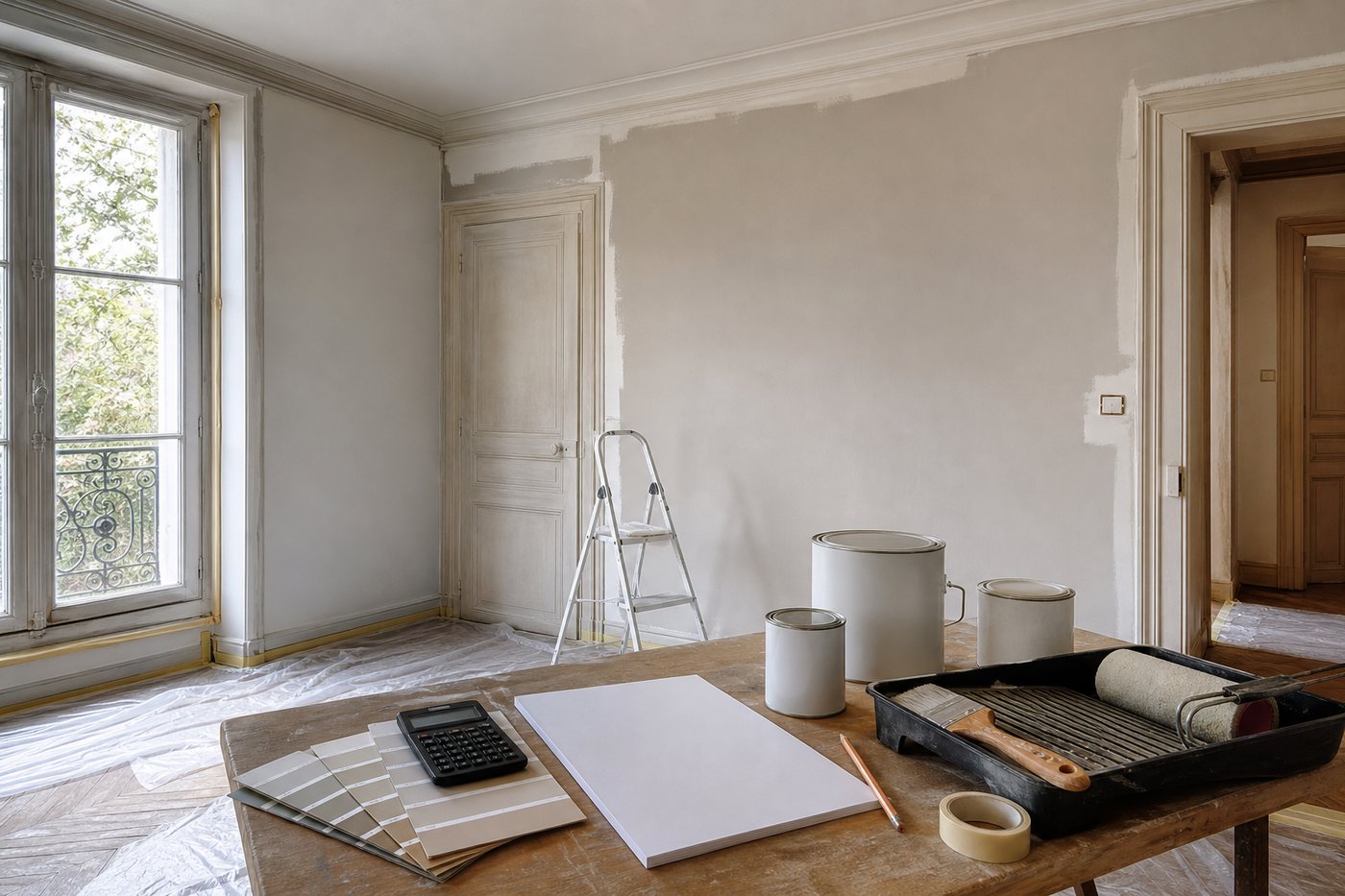 Tva 10 ou 20 pour des travaux de peinture