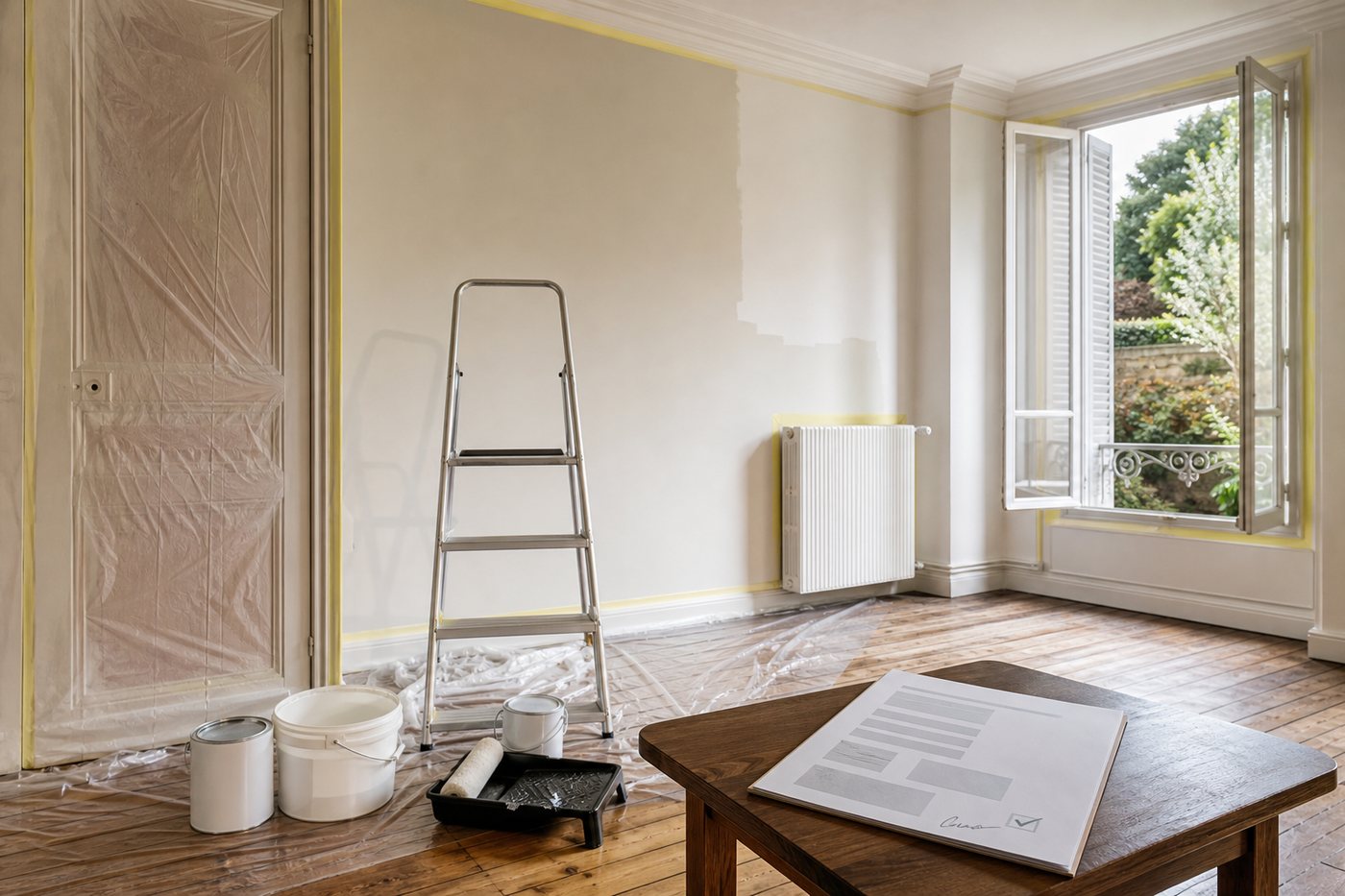 Tva 10 % sur des travaux de peinture